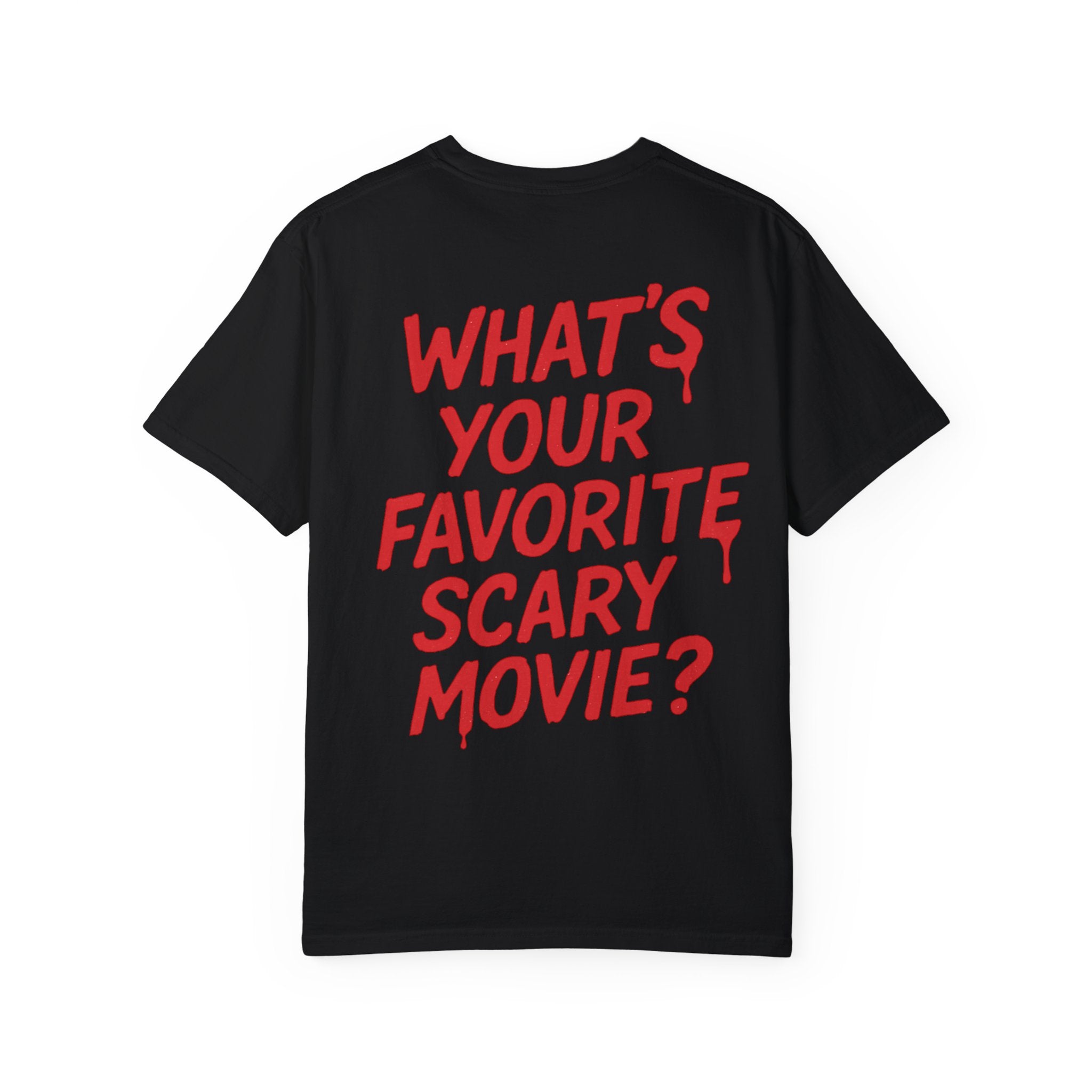 Unisex Garment-Dyed T-shirt - Horror Movie Inspired 'Hello Sidney' Tee
