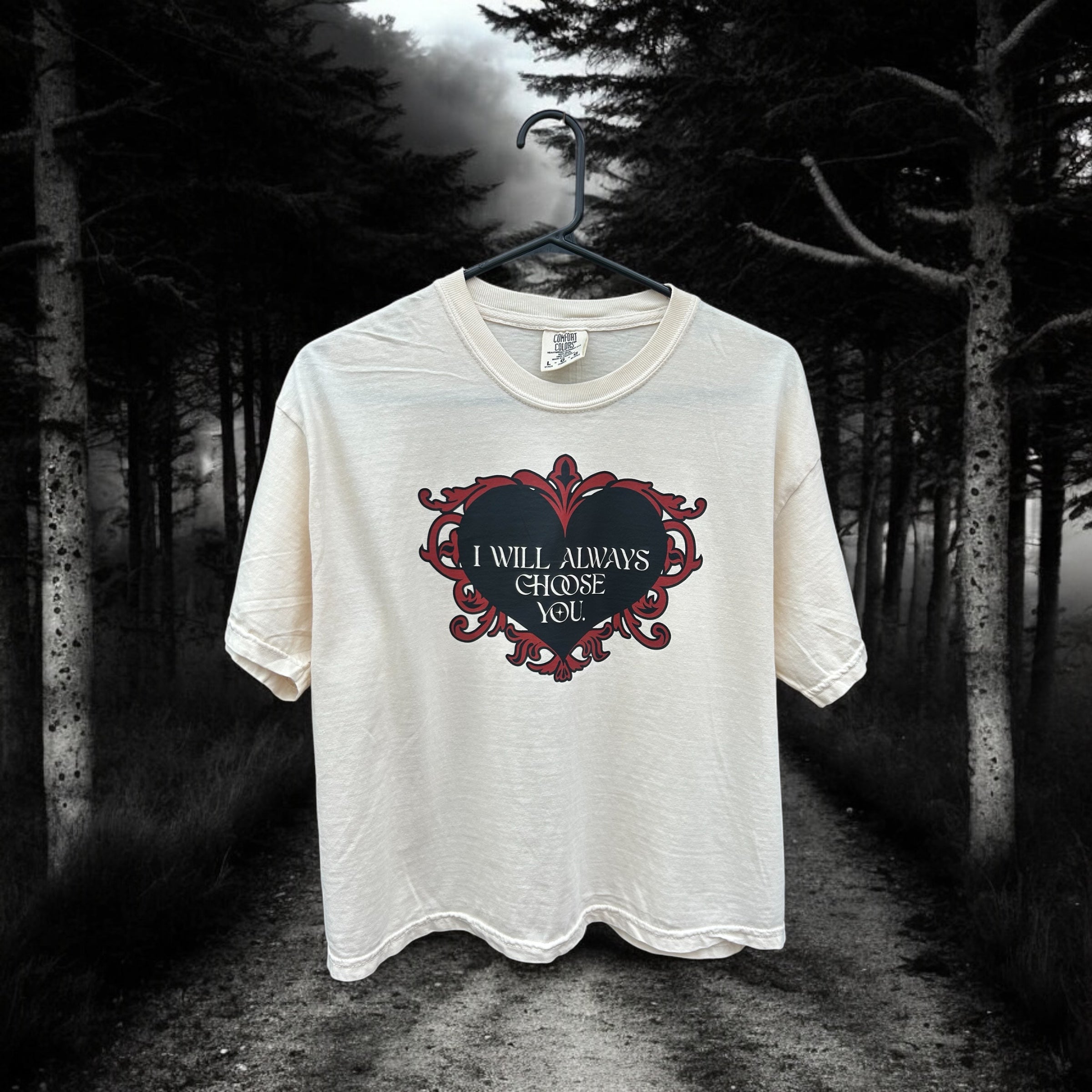 "I Will Always Choose You" – Vampire Diaries-Inspired Tee
