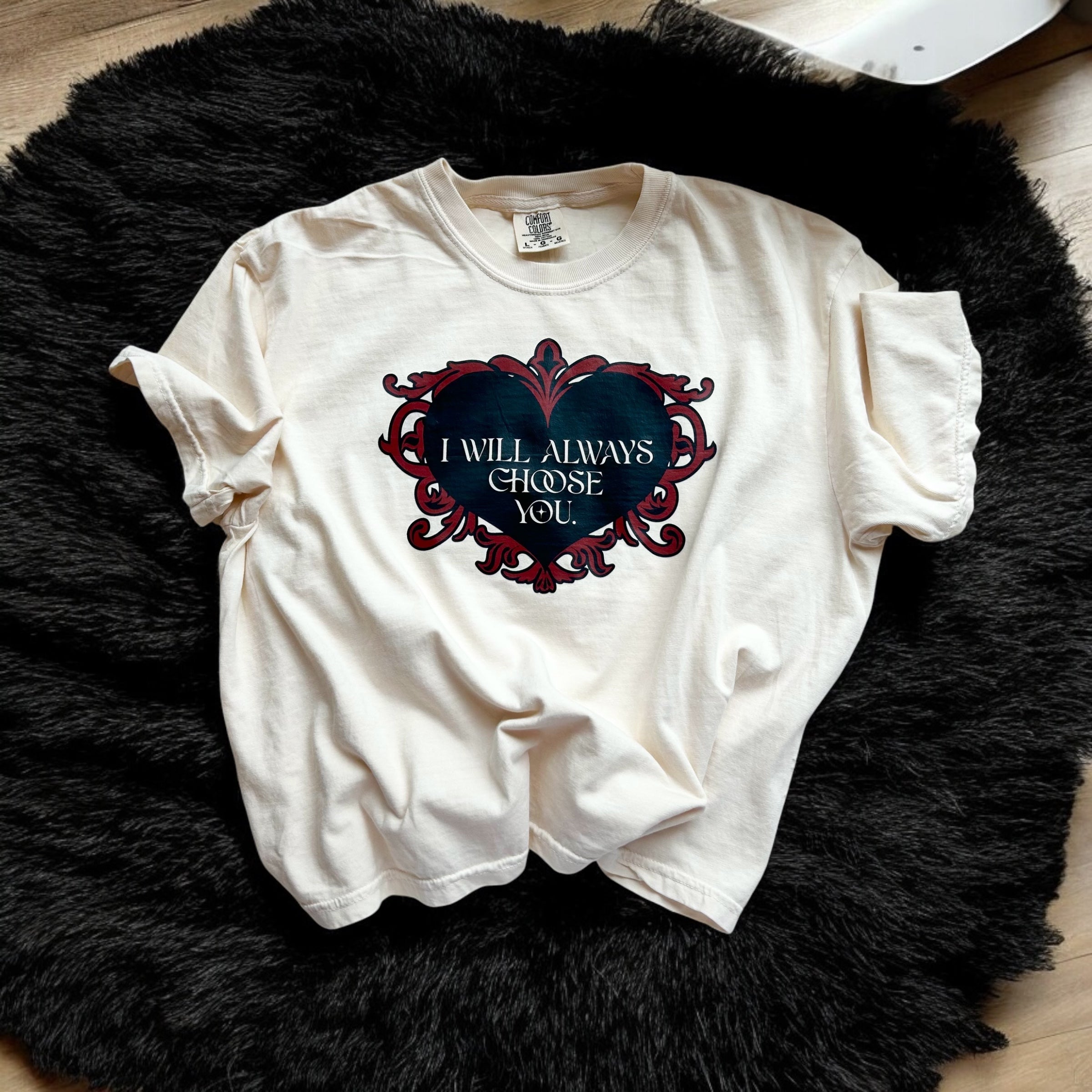 "I Will Always Choose You" – Vampire Diaries-Inspired Tee