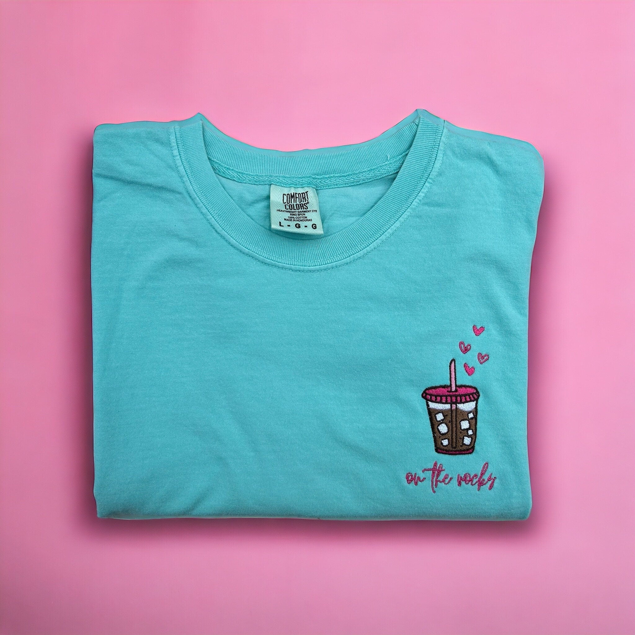 Gifts For Coffee Lover Iced Coffee Lover Gifts for her Custom Gift Iced Coffee Shirt Custom T shirt Custom Gift Girly Gifts Coffee Gifts