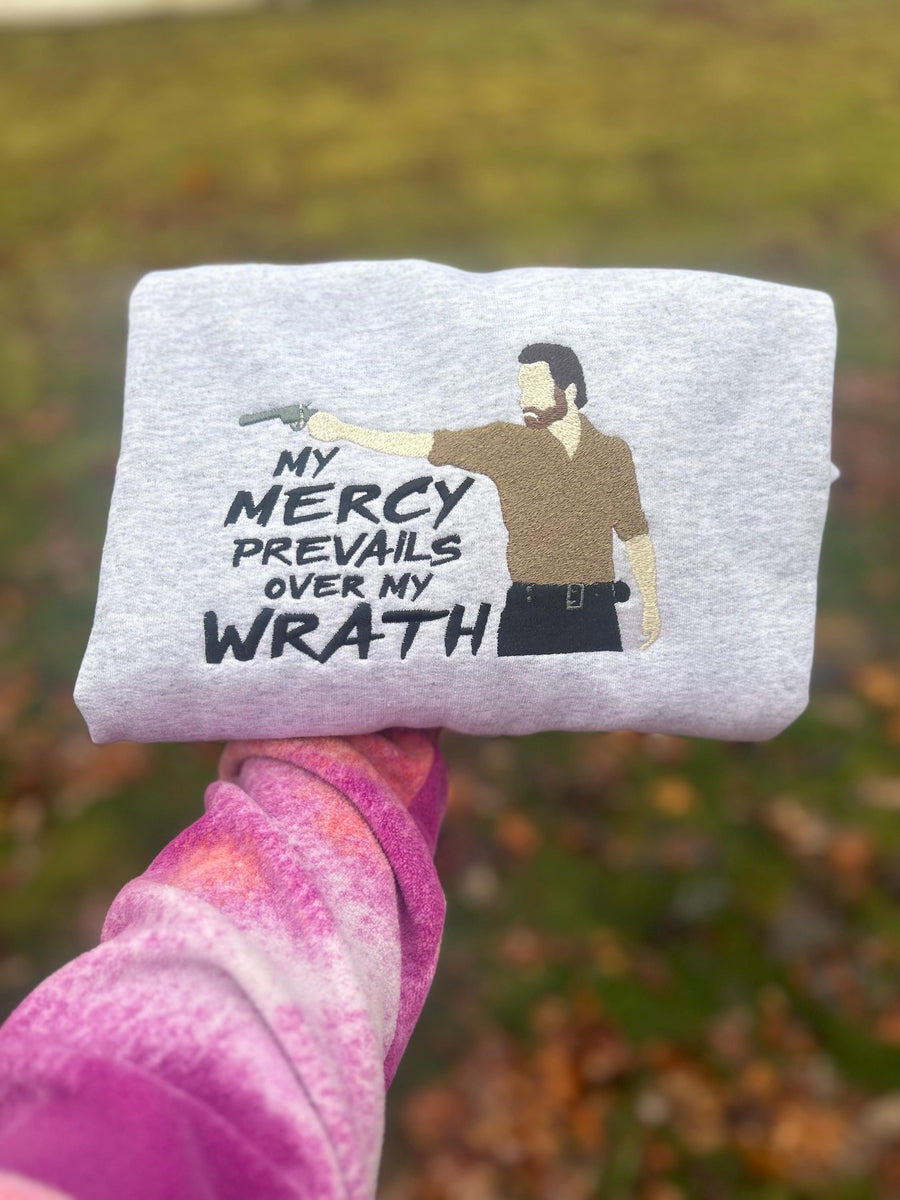 The Walking Dead Inspired twd Embroidered Crewneck Rick Grimes Daryl D ...